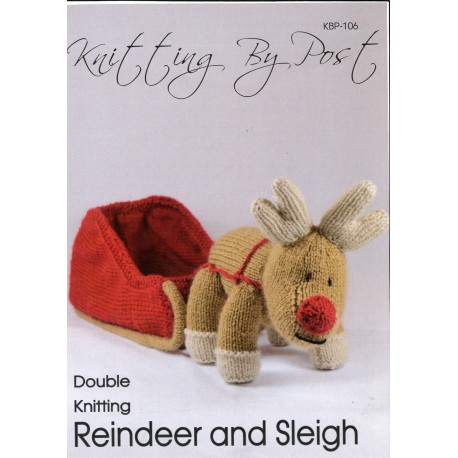 Reindeer & Sleigh KBP106 - Click Image to Close
